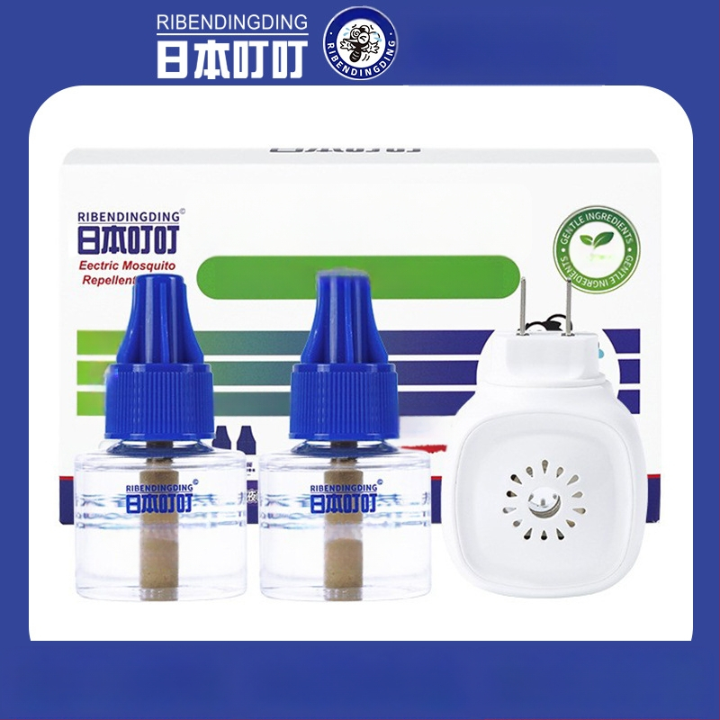 Plug-in tekutý repelent proti komárom – bez arómy, 2+1 alebo 4+1 kombinácia, registrácia pesticídu WP20150150, mierne toxický