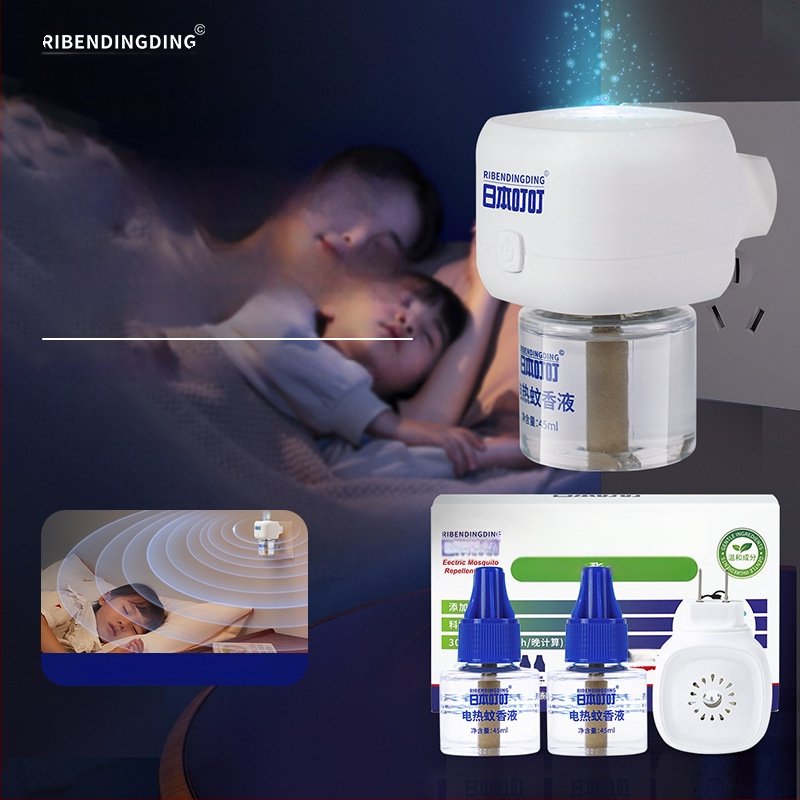 Plug-in tekutý repelent proti komárom – bez arómy, 2+1 alebo 4+1 kombinácia, registrácia pesticídu WP20150150, mierne toxický