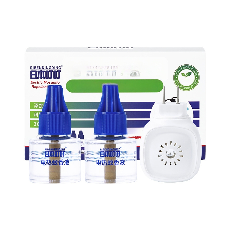 Plug-in tekutý repelent proti komárom – bez arómy, 2+1 alebo 4+1 kombinácia, registrácia pesticídu WP20150150, mierne toxický