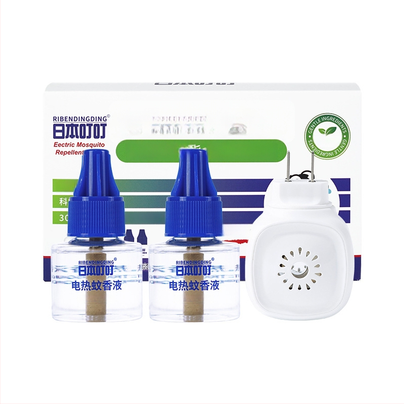 Plug-in tekutý repelent proti komárom – bez arómy, 2+1 alebo 4+1 kombinácia, registrácia pesticídu WP20150150, mierne toxický