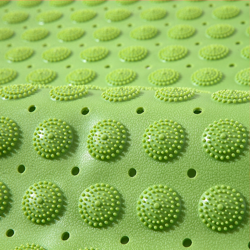 Protiskluzová podložka do kúpeľne, PVC, štvorcový tvar, kúpeľňa, moderný minimalistický štýl, umývateľná