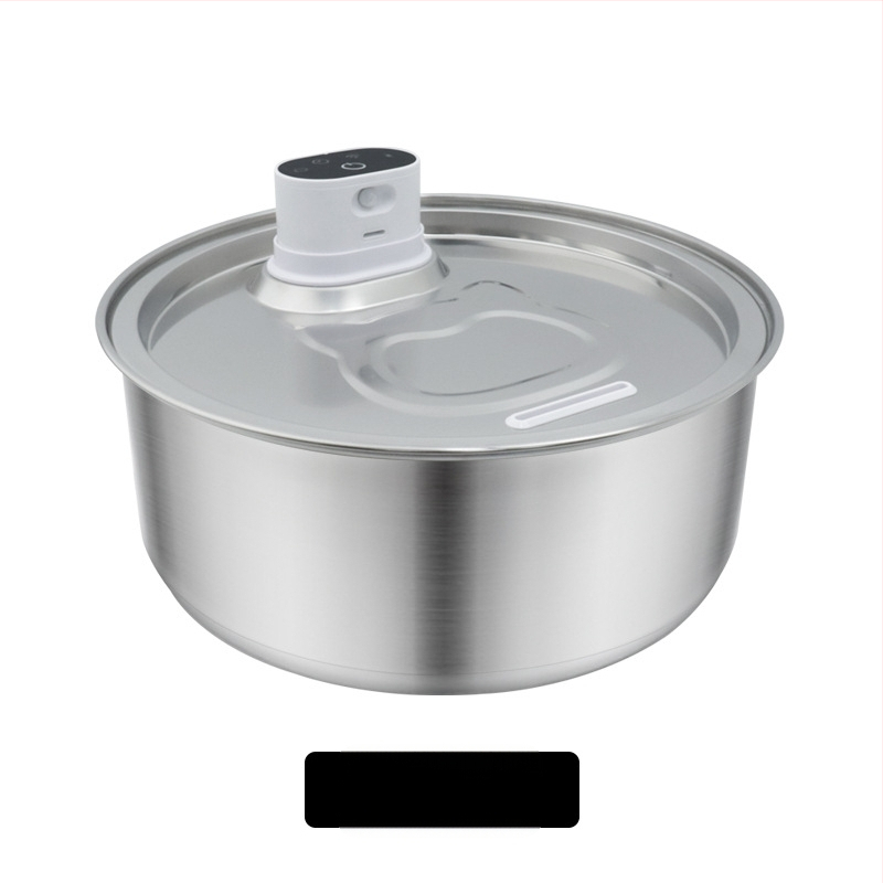 Chytrá fontána na vodu pre domáce zvieratá – nerezová oceľ, automatický senzor, odnímateľná, pre psy a mačky – model 801