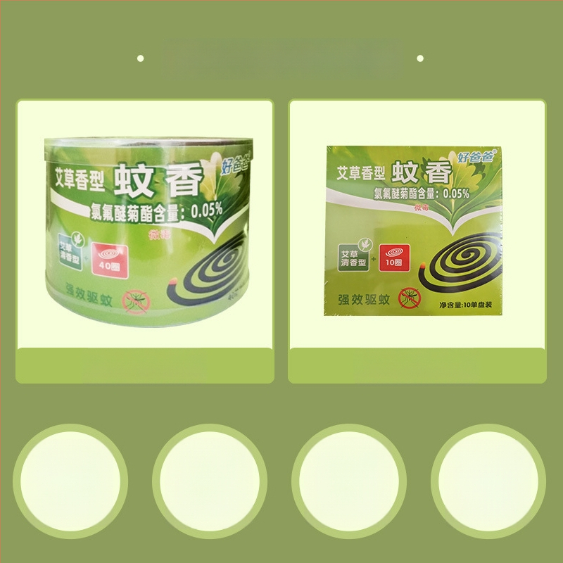 Proti komárom repelentné kadidlo, aróma mugwort, pevná forma, diskový typ, 30-40 kruhov