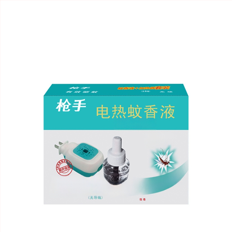 Gunner elektrický repelent proti komárom – tekutá náplň bez vône, 20 kusov WP20140166