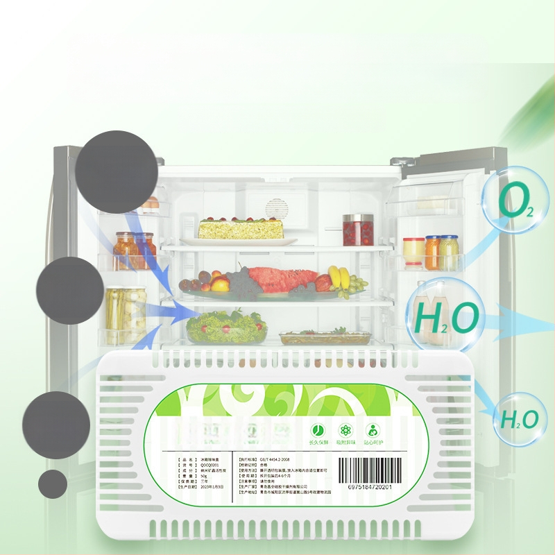 Chladničkový deodorant s nano minerálnymi kryštálmi, bez vône, 50 g, balenie 150 kusov
