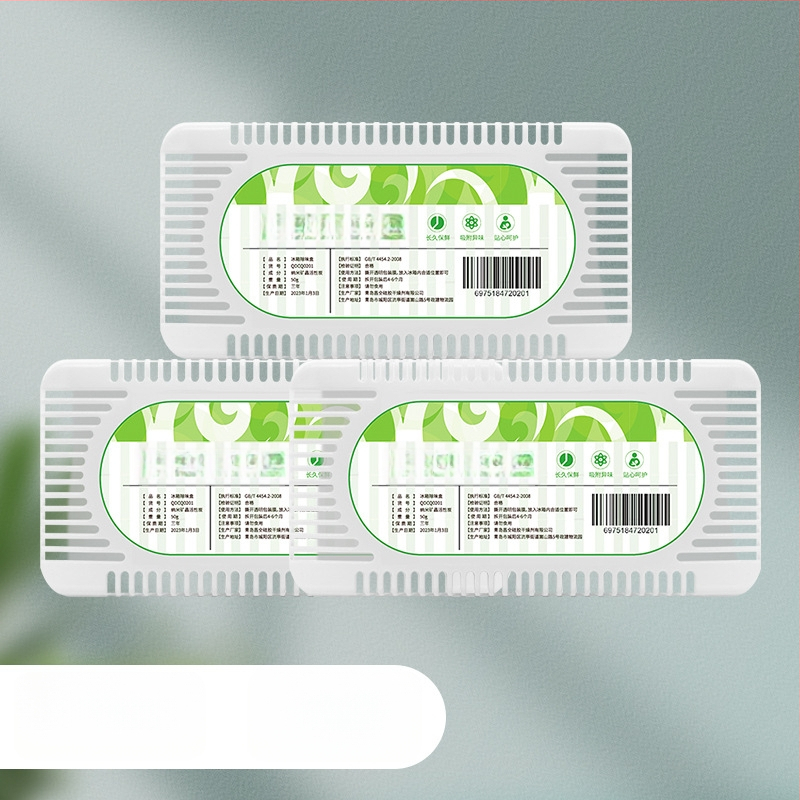 Chladničkový deodorant s nano minerálnymi kryštálmi, bez vône, 50 g, balenie 150 kusov