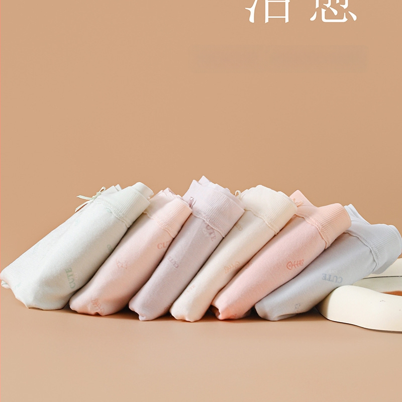 Dievčenské menštruačné nohavičky, priedušné, antibakteriálne a proti úniku, bavlnené s modalnou podšívkou