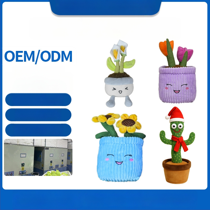 Prispôsobiteľná plyšová hračka s témou rastlín/plodov — mäkký bavlnený plyš; PP bavlna výplň; prispôsobenie podľa vzorku; sieťová taška balenie
