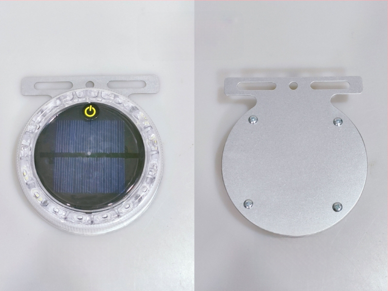 LED zadné svetlo nákladného auta so solárnym blikaním, anti-tailgating, silné magnetické uchytenie, 12-24V