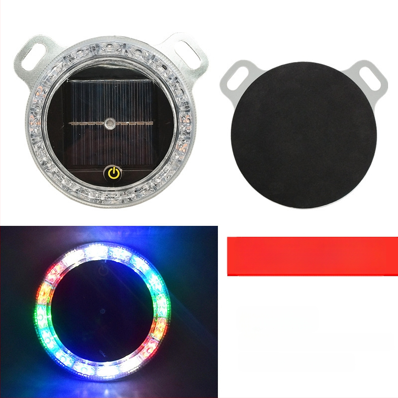 LED zadné svetlo nákladného auta so solárnym blikaním, anti-tailgating, silné magnetické uchytenie, 12-24V