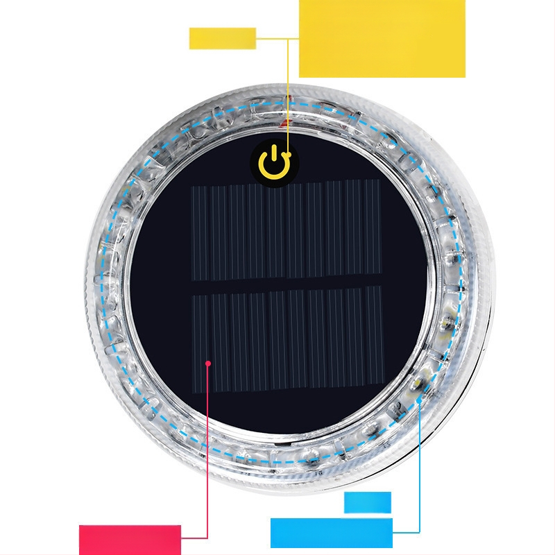 LED zadné svetlo nákladného auta so solárnym blikaním, anti-tailgating, silné magnetické uchytenie, 12-24V