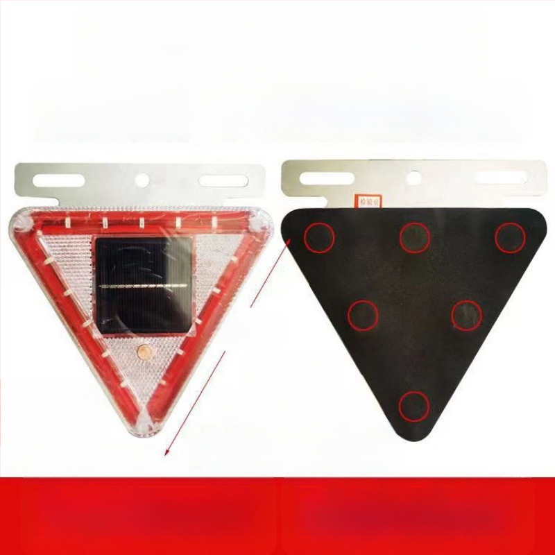 LED zadné svetlo nákladného auta so solárnym blikaním, anti-tailgating, silné magnetické uchytenie, 12-24V