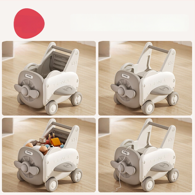 Manlong multifunkčné nastaviteľné chodítko na učenie chôdze, s systémom proti pádu, HDPE, vek 0–3 rokov, pôvod Zhejiang