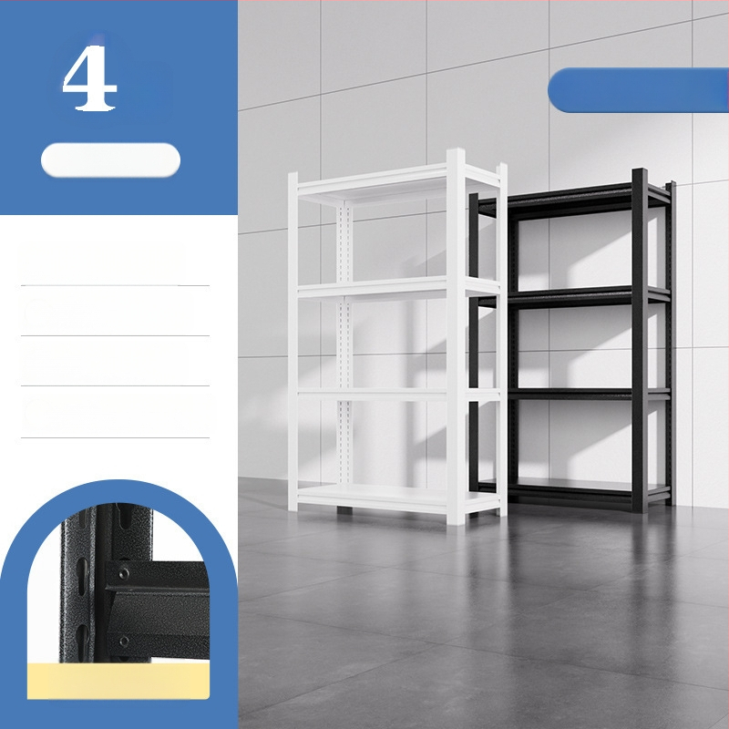 Domáci úložný regál z uhlíkovej ocele, 7-poschodový, podlahový, pohyblivý, s 2 krabičkami