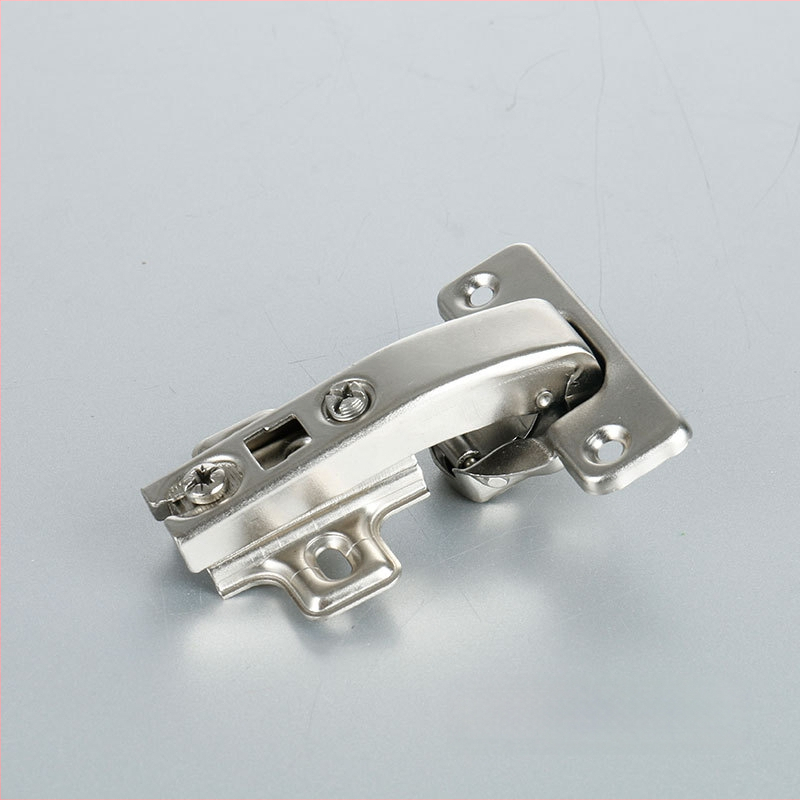 Záves dvierok skrine so špeciálnym uhlom, model LRH30/45/90, studenorezovaná oceľ, lesklá niklová povrchová úprava, Longrun