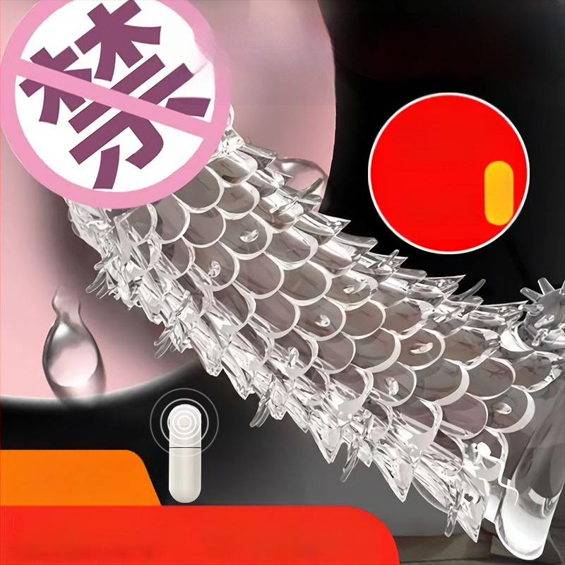 OLO set vibračných kryštálov s drakom pre dospelých — elektrické ovládanie, mäkký gél materiál, lubrikant súčasťou, 5-ročná záruka