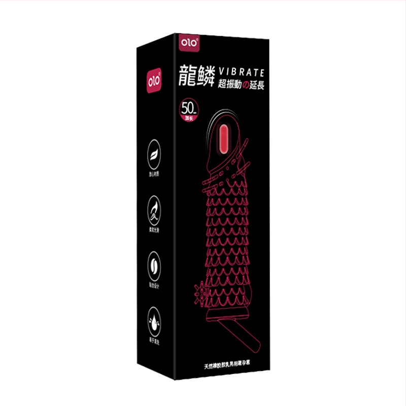 OLO set vibračných kryštálov s drakom pre dospelých — elektrické ovládanie, mäkký gél materiál, lubrikant súčasťou, 5-ročná záruka