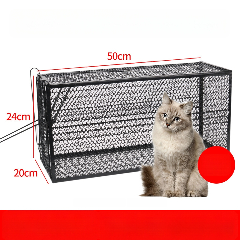 Power catch Automatinė kačių gaudyklė narvas — skirta didelių graužikų gaudymui, gyvūnų gelbėjimo narvas namų ir benamiams katėms, netoksiška tvirta konstrukcija