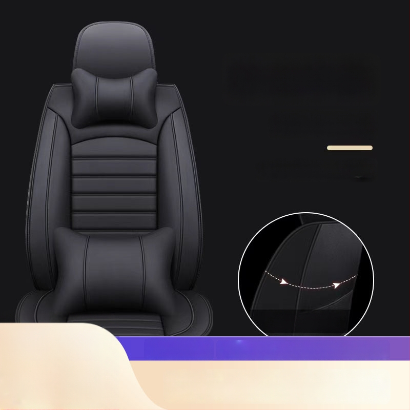 Set poťahov sedadiel pre automobil pre vybrané modely – štvorsezónny univerzálny, odolný voči opotrebeniu, povrch z polyesteru, výplň z peny, lem s prešívaním