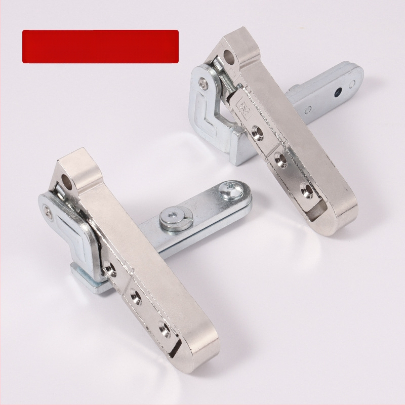 Ložiskový pánt na dvere s 3D nastaviteľnou otočnou osou, horná a dolná, zliatina zinku, niklové povrchové úpravy, model L040, DIFULE