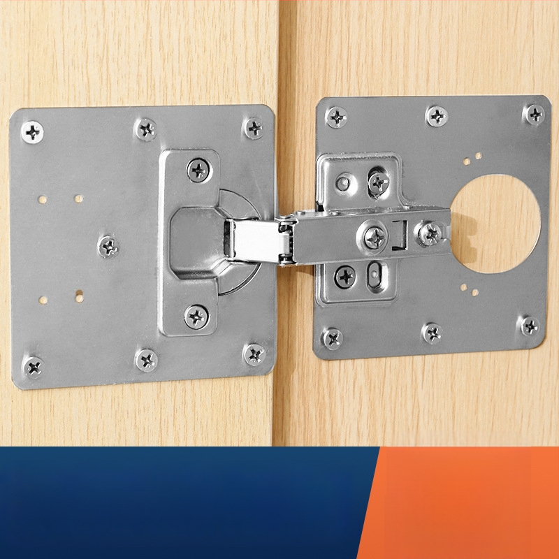 Opravná doska na pánty skrinky, model 1034, obyčajný štvorcový pánt, nerezová oceľ, povrchová úprava: bežná, štýl: ľahký luxus