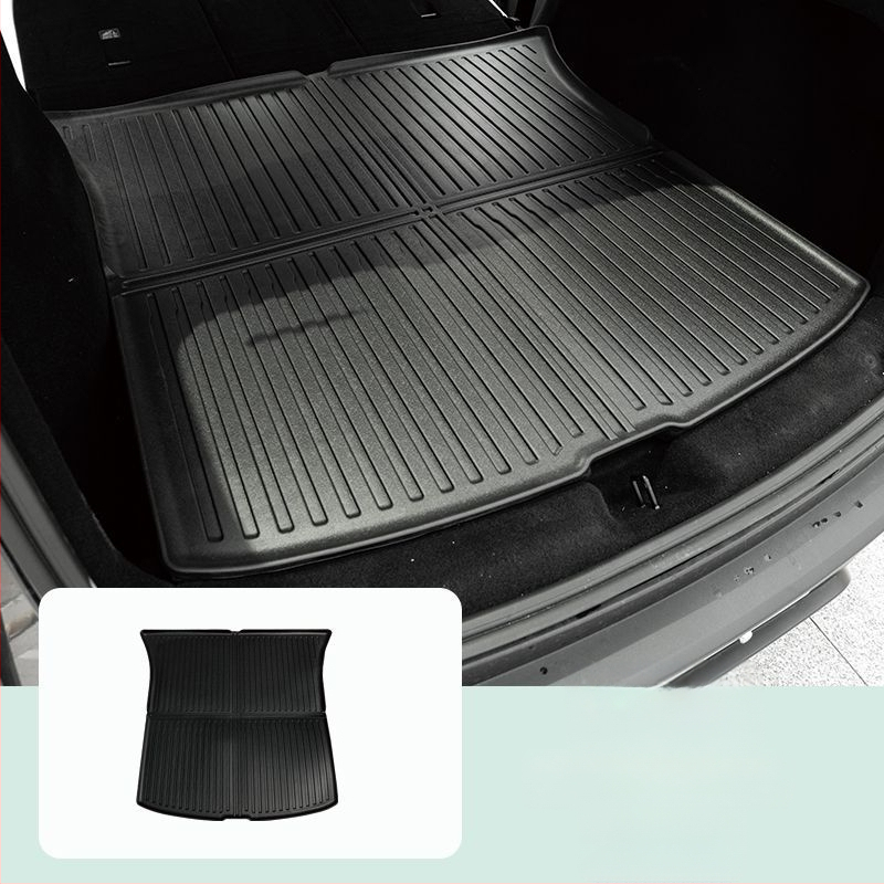 Tesla Model Y sada rohoží do batožinového priestoru – Materiál: TPE; Pre konkrétny model vozidla; Pôvod: Guangzhou; Číslo položky: 08