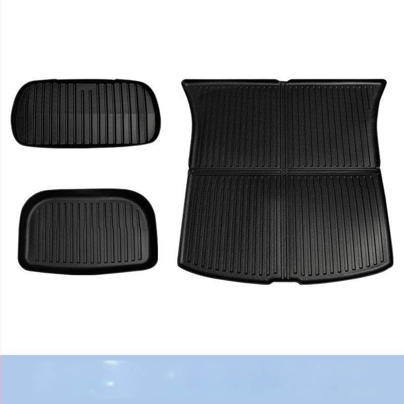 Tesla Model Y sada rohoží do batožinového priestoru – Materiál: TPE; Pre konkrétny model vozidla; Pôvod: Guangzhou; Číslo položky: 08