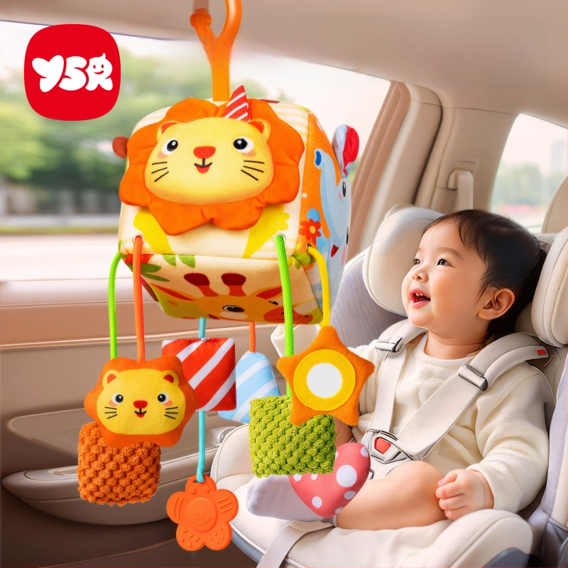 Visiaca zvončeková hračka do postieľky – ABS, rozvíja úchop a zmysly (0–3 roky)