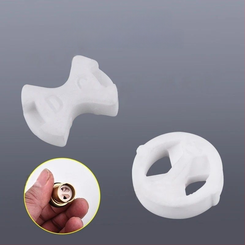 Univerzálny opravný jadrový ventil pre rýchlo otvárajúci kohútik, trojuholníkové jadro ventilu, keramický disk, silikónový tesniaci krúžok, príslušenstvo