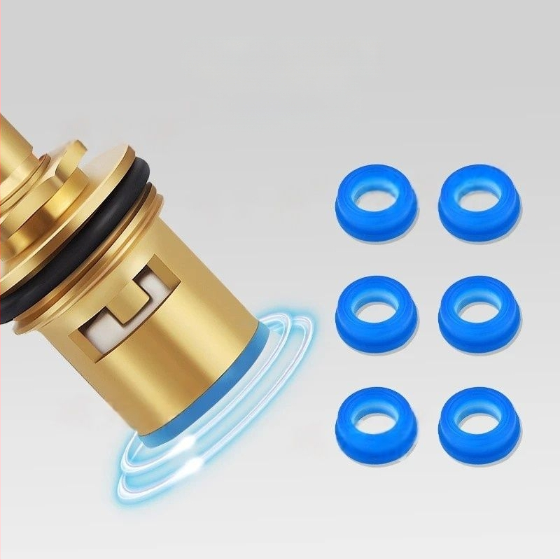 Univerzálny opravný jadrový ventil pre rýchlo otvárajúci kohútik, trojuholníkové jadro ventilu, keramický disk, silikónový tesniaci krúžok, príslušenstvo