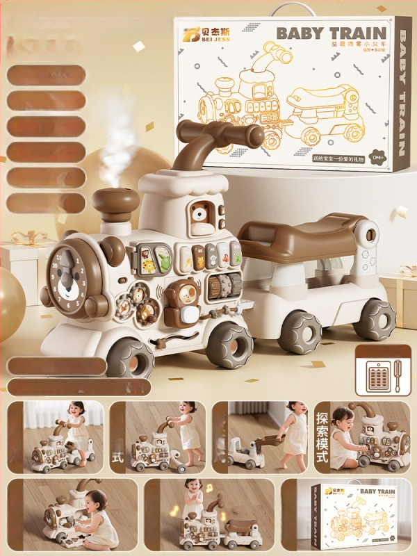 Bejess 5-v-1 chodítko pre batoľa – vzdelávacia hračka na rozvoj emócií, zraku, intelektu a koordinácie ruky a oka