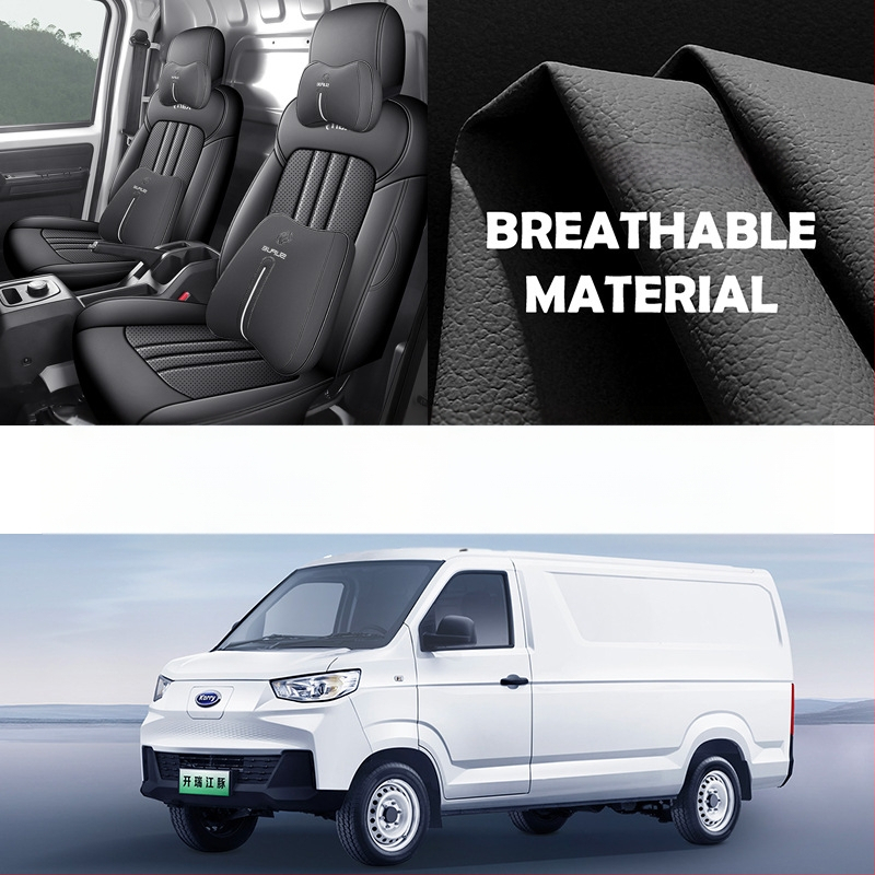 Xinmengde perforovaný kožený poťah na auto sedadlo pre model Kairuijiang dolphin, prispôsobiteľný, pre špeciálne vozidlo