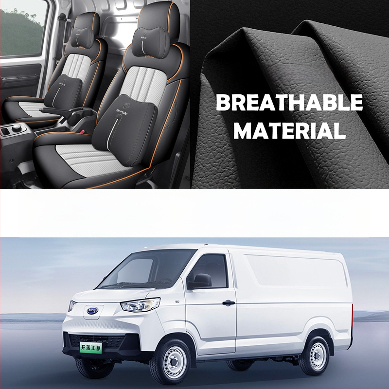 Xinmengde perforovaný kožený poťah na auto sedadlo pre model Kairuijiang dolphin, prispôsobiteľný, pre špeciálne vozidlo