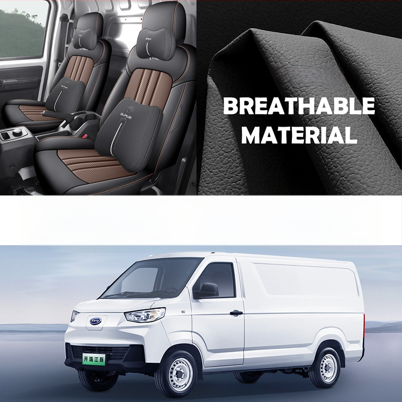 Xinmengde perforovaný kožený poťah na auto sedadlo pre model Kairuijiang dolphin, prispôsobiteľný, pre špeciálne vozidlo