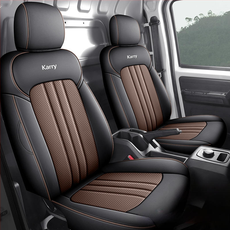 Xinmengde perforovaný kožený poťah na auto sedadlo pre model Kairuijiang dolphin, prispôsobiteľný, pre špeciálne vozidlo