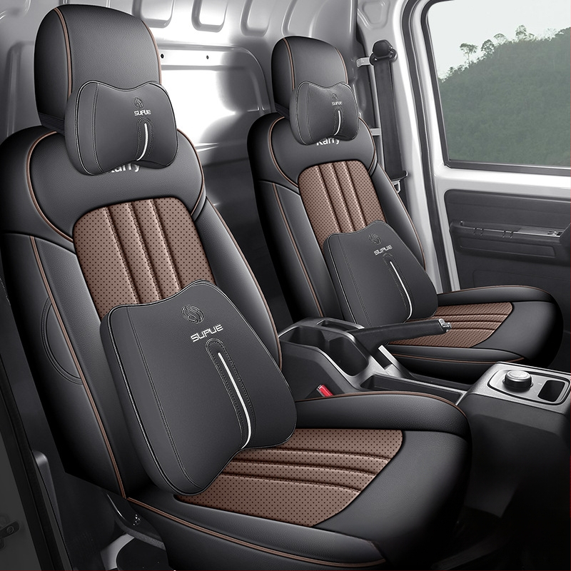 Xinmengde perforovaný kožený poťah na auto sedadlo pre model Kairuijiang dolphin, prispôsobiteľný, pre špeciálne vozidlo