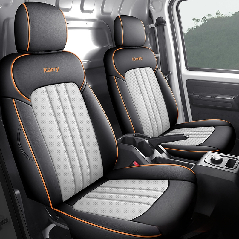 Xinmengde perforovaný kožený poťah na auto sedadlo pre model Kairuijiang dolphin, prispôsobiteľný, pre špeciálne vozidlo