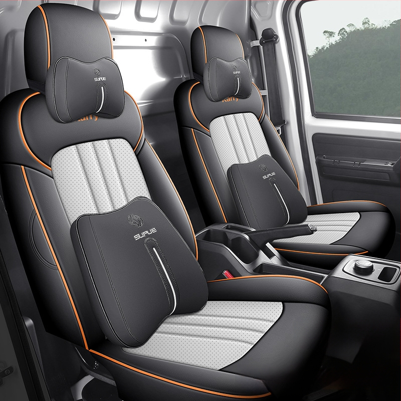 Xinmengde perforovaný kožený poťah na auto sedadlo pre model Kairuijiang dolphin, prispôsobiteľný, pre špeciálne vozidlo