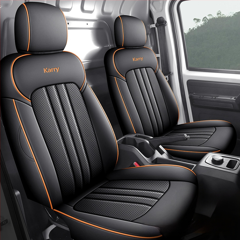 Xinmengde perforovaný kožený poťah na auto sedadlo pre model Kairuijiang dolphin, prispôsobiteľný, pre špeciálne vozidlo