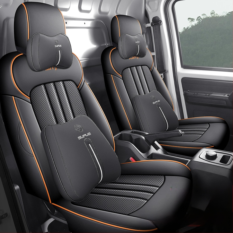 Xinmengde perforovaný kožený poťah na auto sedadlo pre model Kairuijiang dolphin, prispôsobiteľný, pre špeciálne vozidlo