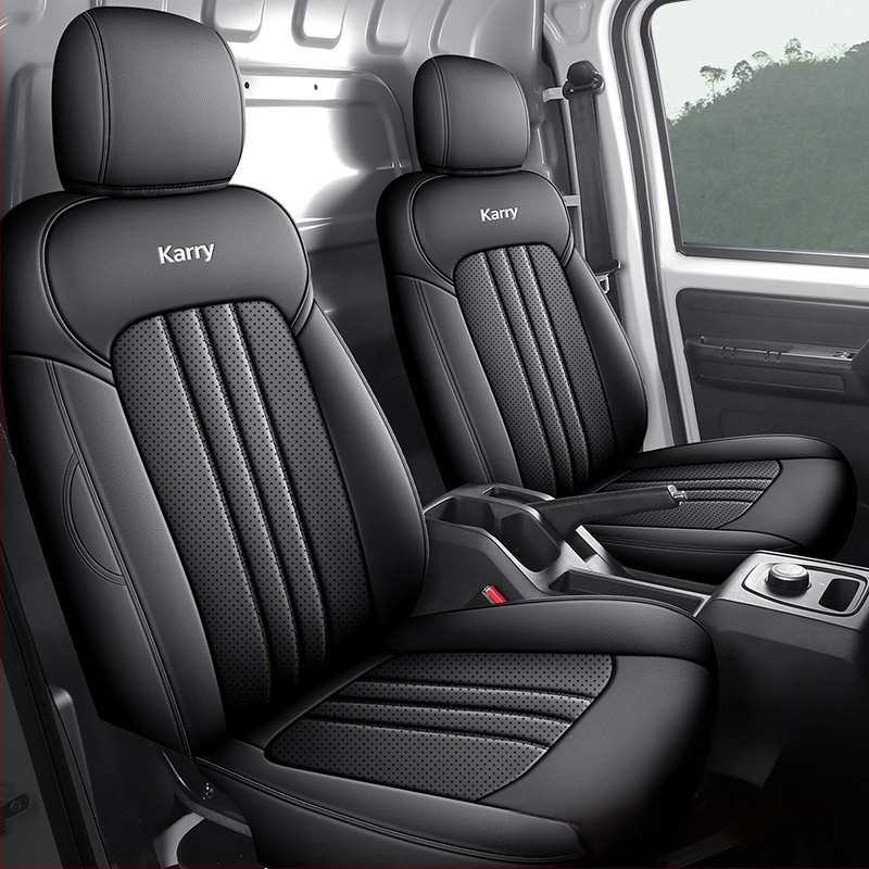 Xinmengde perforovaný kožený poťah na auto sedadlo pre model Kairuijiang dolphin, prispôsobiteľný, pre špeciálne vozidlo