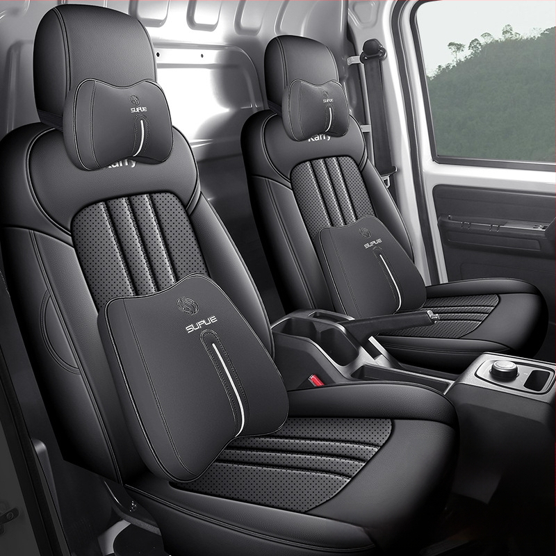 Xinmengde perforovaný kožený poťah na auto sedadlo pre model Kairuijiang dolphin, prispôsobiteľný, pre špeciálne vozidlo