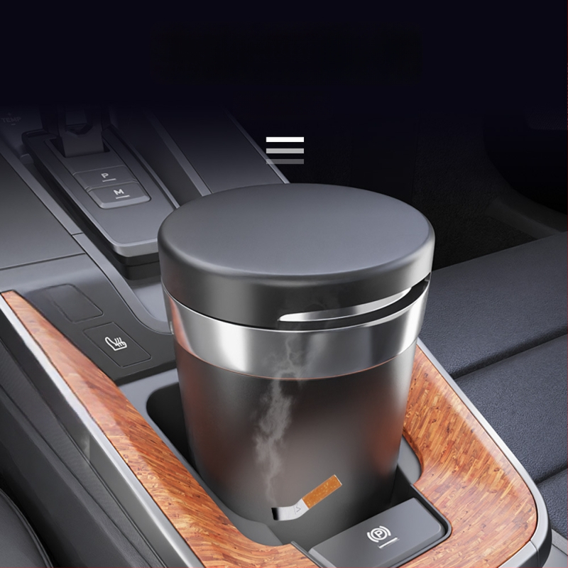 Automobilinė peleninė AC-813, ABS, 68 g, tinkama automobiliui ir namams