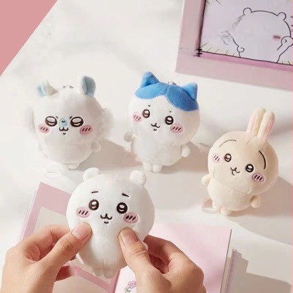 Usagi visací plyšový doplnok na tašku – plyšová figúrka, materiál: textil, výplň: pena, vhodné pre deti 0–3 rokov