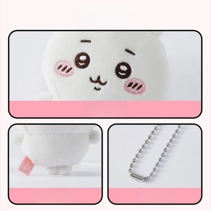 Usagi visací plyšový doplnok na tašku – plyšová figúrka, materiál: textil, výplň: pena, vhodné pre deti 0–3 rokov