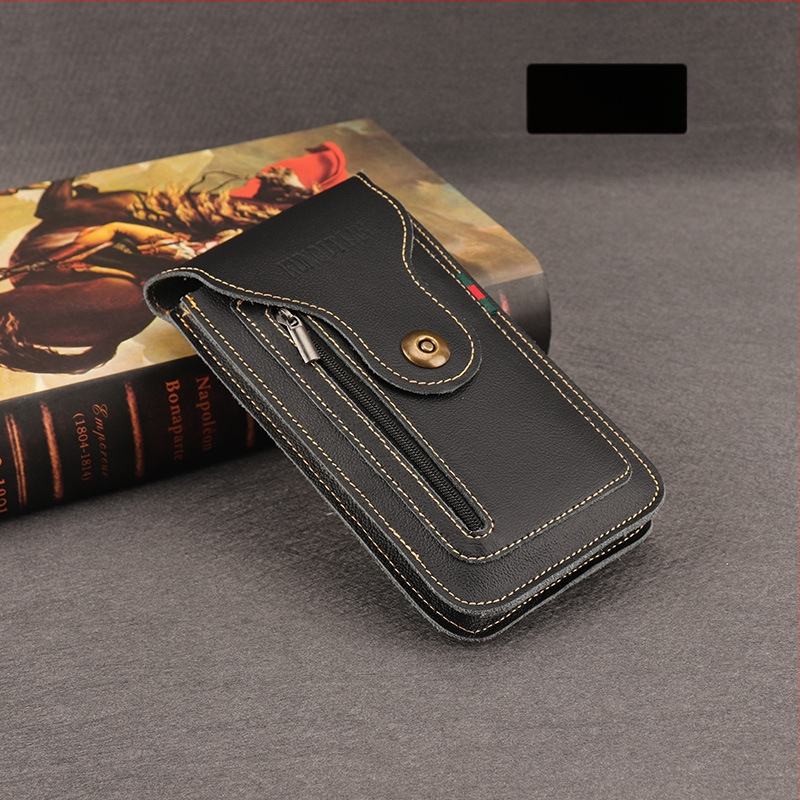 Taška na mobilný telefón z PVC, vertikálny štvorcový tvar, s krytým otvorom, podšívka z umelej kože