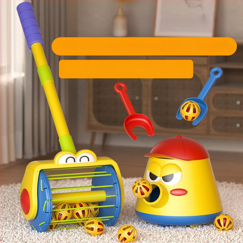 Detské chodítko s elektrickým vystreľovačom bublín — Plastová konštrukcia, pre vek 4–6 rokov, rozvíja zrak a koordináciu ruka-oko