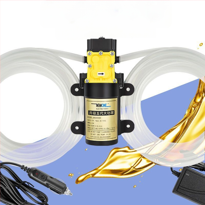 Sada čerpadla na výmenu oleja do auta, elektrická 12V, náhradný zásobník oleja — Strong Factory