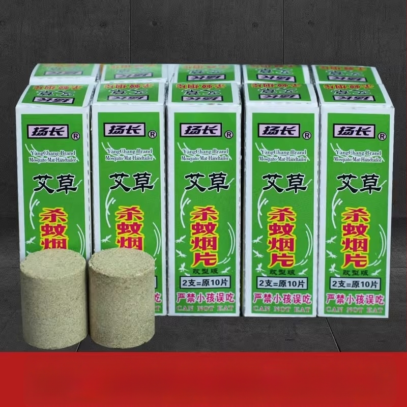 Tablety a špirálky proti komárom, pevná forma, 2000 ks/krabica, s vôňou, netoxické, registrácia WP20080228