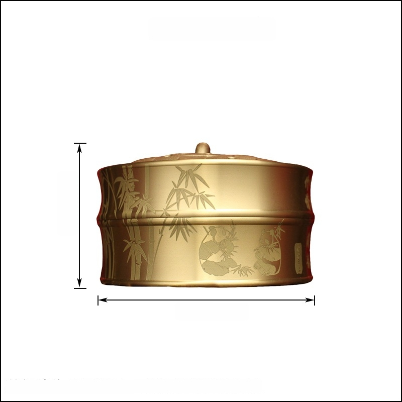 Auto popolník s viečkom, odolný voči vetru, tvar auta, z medi, dekor kancelárie